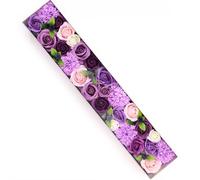 KDMD Extra Long Soap Flowers - Lavender Rose & Carnation in Purple KDMD Purple
