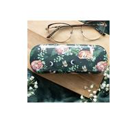 KDMD Fawn & Friends Forest Animal Print Glasses Case Cloth in Green KDMD Green One Size
