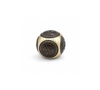 KDMD Feng Shui Wealth Dice - Prosperity & Balance Talisman for Daily Use in Gold KDMD Gold