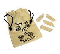 KDMD Fengshui Quatra-Set Natural Quartz in Cream KDMD Cream