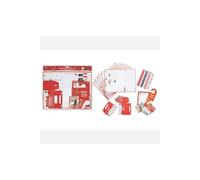 KDMD Festive Christmas Eve Activity Set in Red KDMD Red
