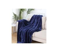 KDMD Fleece Throw Blanket 150x200cm Rectangle Warm | Size: 150x200 cm KDMD Multicolor 150x200 cm