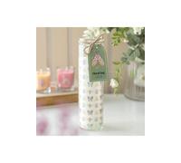 KDMD Floral Bug Garden Rose Tube Candle in White KDMD White