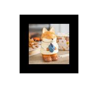 KDMD Flynn Fox Ceramic Oil Burner & Wax Warmer Tealight in Orange KDMD Orange