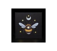 KDMD Forest Bee Light Up Canvas Plaque in Black KDMD Black