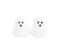 KDMD Ghost Salt & Pepper Shakers in White KDMD White