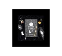 KDMD Ghost Stories A5 Lined Notebook for Journaling Notes 100 Sheets in Black KDMD Black