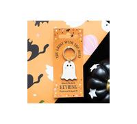 KDMD Ghost With The Most Glow in the Dark Keyring in White KDMD White One Size