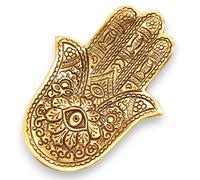 KDMD Gold Aluminium Small Hamsa Incense Holder KDMD Gold