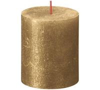 KDMD Gold Bolsius Rustic Shimmer Metallic Candle 80 x 68mm KDMD Gold