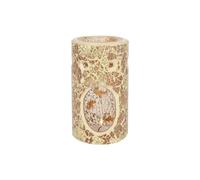 KDMD Gold Pillar Crackle Glass Oil Burner KDMD Gold