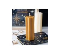 KDMD Gold Starry Night Star Shaped Taper Candle in Orange KDMD Orange