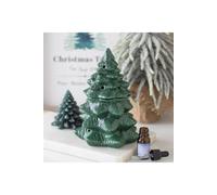 KDMD Green Fir Tree Oil Burner & Wax Warmer KDMD Green