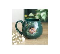 KDMD Green Sleeping Fox Rounded Mug KDMD Green