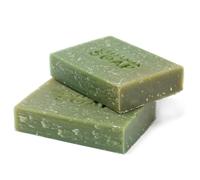 Kdmd Greenman Soap Slice 100G - Gardener's Scrub Green