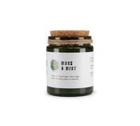 KDMD Greenman Woodwick Soy Candle Moss & Mist Glass Jar in Green KDMD Green