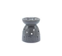 KDMD Grey Classic Oil Burner with Bubble Cutout - Elegant & Durable KDMD Grey