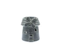 KDMD Grey Windmill Oil Burner - Rustic Diffuser & Wax Melt Warmer KDMD Grey