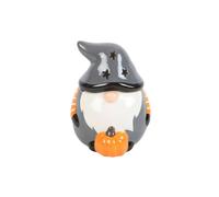 KDMD Halloween Gonk Oil Burner with Pumpkin & Star Design - Cozy Glow Decor in Grey KDMD Grey