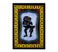 KDMD Handbrushed Cotton Wall Art - Kamasutra KDMD Multicolor