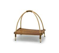 KDMD Handcrafted Coconut Leaf Tea Stand - & Portable in Natural KDMD Natural