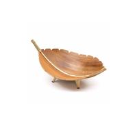 KDMD Handmade Coconut Leaf Large Fruit Bowl - Natural, , 23x31cm in Natural | Size: 23x31 cm KDMD Natural 23x31 cm