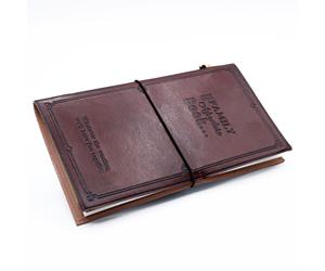 KDMD Handmade Leather Journal - Our Family Adventure Book - Brown (80 pages) KDMD Brown