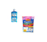 KDMD Hanging Moisture Absorber Dehumidifier Bags for Wardrobes in Blue KDMD Blue