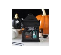 KDMD Haunted Library Ceramic Oil Burner for Fragrance Oil in Black KDMD Black