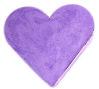 KDMD Heart Guest Soap - Lavender - (Set of 10) in Blue