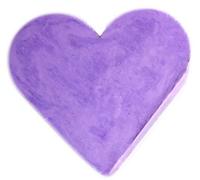 Lavender Heart Guest Soaps 6 Pack