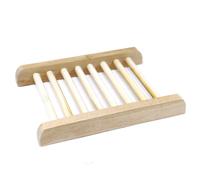 KDMD Hemu Wood Soap Dish - Ladder in Brown KDMD Brown