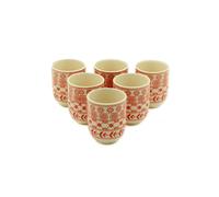 KDMD Herbal Tea Cups - Amber in Red KDMD Red