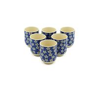 KDMD Herbal Tea Cups - Blue Daisey KDMD Blue