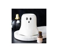 KDMD Hey Boo Ghost Oil Burner & Wax Warmer in White KDMD White