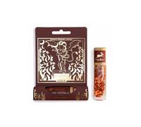 KDMD HH Tarot Roll-On The Devil - Gemstone-Infused Essential Oil in Burgundy KDMD Burgundy