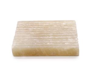 KDMD Honey Onxy Square Soap Dish in Cream KDMD Cream