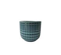 KDMD Hortus Blue Green Braga Pot 11.5cm H x 11.5cm Dia 2 Pack KDMD Blue
