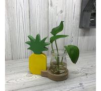 KDMD Hydroponic Home Decor - Pineapple Pot in Grey KDMD Grey