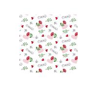 KDMD I Love You Hearts & Roses Frosted Cello Wrap 80m KDMD Multicolor