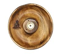 KDMD Incense Stick & Cone Burner Disc - Buddha in Brown KDMD Brown
