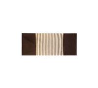 KDMD Indian Cotton Rug 70x170cm - Dark Brown & Beige for Home & Yoga | Size: Medium KDMD Dark Brown Medium