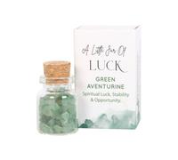 KDMD Jar of Luck Aventurine Crystal in a Matchbox in Green KDMD Green