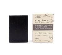 Kdmd Klay Soap - Bergamot & Sandalwood In Black Black