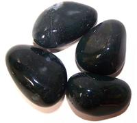 KDMD L Tumble Stones - Green Moss - (Set of 24) KDMD Green