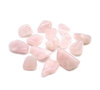 KDMD L Tumble Stones - Rose Quartz - (Set of 24) in Pink KDMD Pink