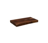 KDMD Large Acacia Live Edge Chopping & Serving Board - Rustic Kitchen Decor in Brown KDMD Brown