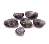 KDMD Large African Tumble Stones - Amethyst - (Set of 6) in Purple KDMD Purple One Size