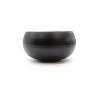 KDMD Large Black Beaten Singing Bowl - 18cm Meditation & Prayer Bell KDMD Black