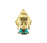 KDMD Large Brass Buddha Figure - 11.5cm Calm & Serene Decor Piece in Gold KDMD Gold